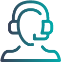 Human security support icon