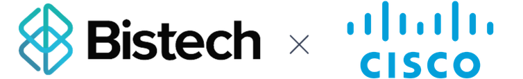 Bistech x Cisco logos
