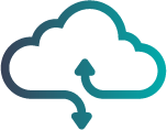 Cloud connected icon