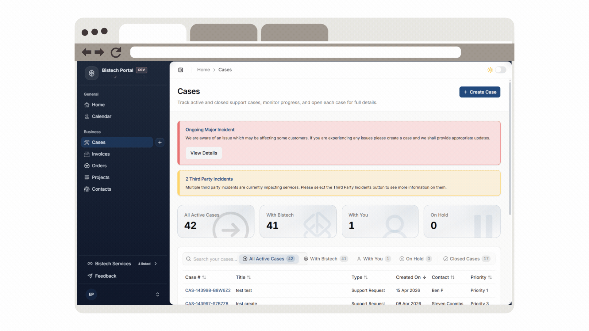 Bistech portal cases