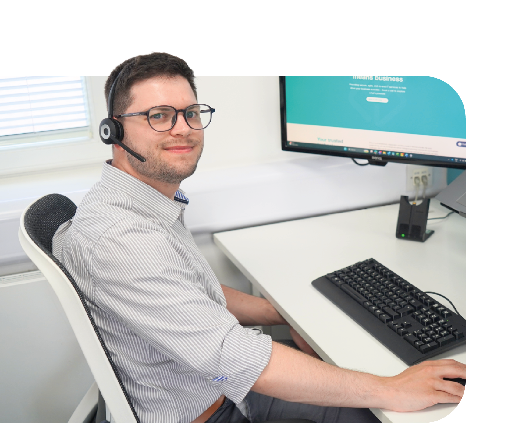 Bistech employee on call